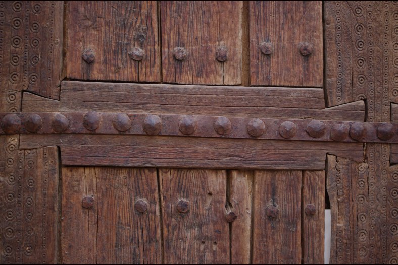 Détail de porte berbère